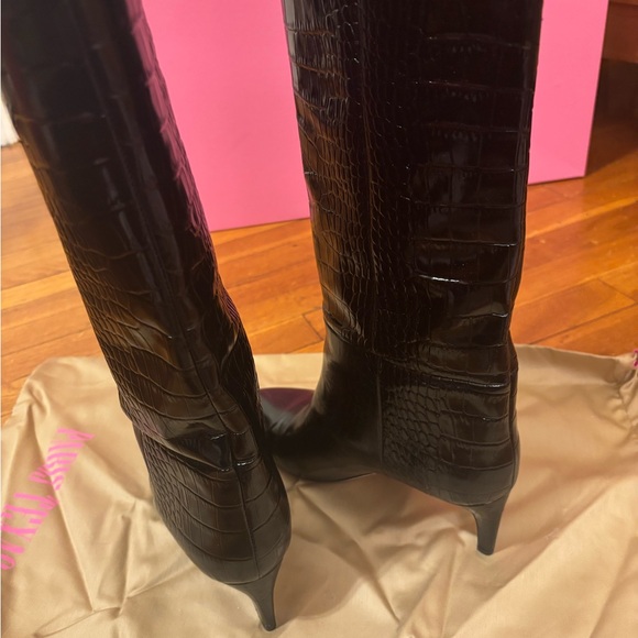 PARIS TEXAS Elegant Black Knee-High Boots - Picture 4 of 9